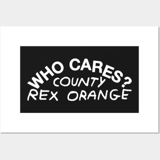 Rex Orange County Merch Who Cares Posters and Art